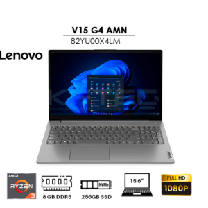LAPTOP LENOVO V15 G4 AMN RYZEN 3-7320U 8GB 256GB SSD 15.6 FHD FREEDOS ( 82YU00X4LM )
