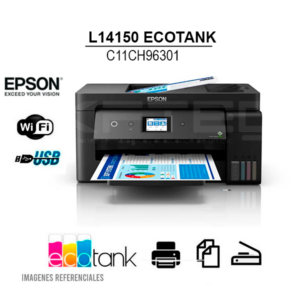 IMPRESORA EPSON L14150 ECOTANK (C11CH96301) MULTIFUNCIONAL | A3+ WIFI – ETHERNET – FAX