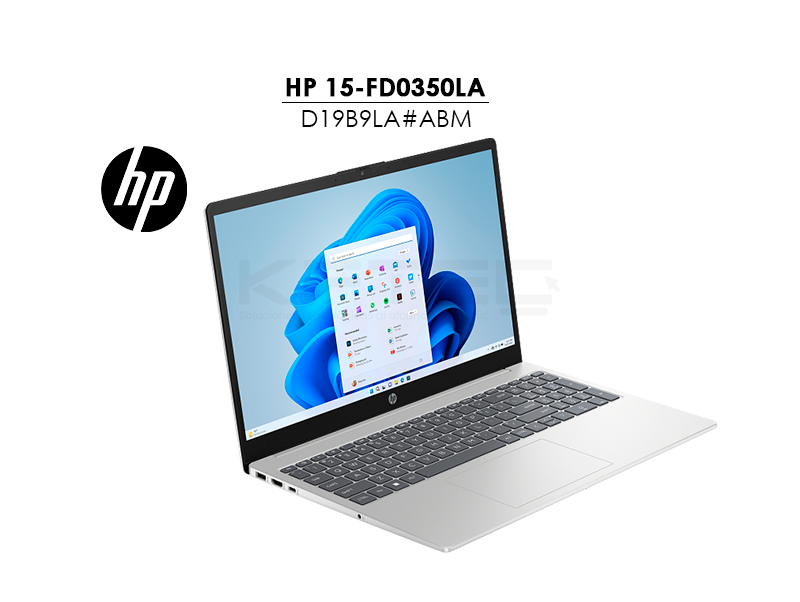 Laptop HP 15-FD0350LA - INTEL CORE I5 120U | 8GB RAM DDR5 | SSD 512GB | 15.6" FULL HD - Imagen 3
