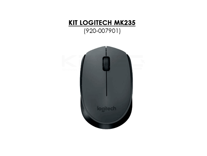 KIT LOGITECH MK235 (920-007901) WIRELESS | TECLADO + MOUSE - Imagen 3