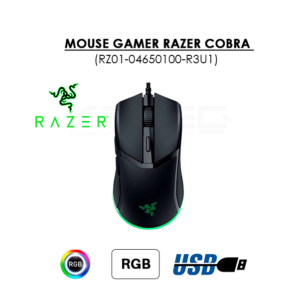MOUSE GAMER RAZER COBRA (RZ01-04650100-R3U1) 8500 DPI | LED-CHROMA RGB