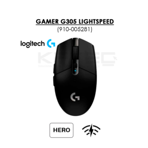 MOUSE GAMER LOGITECH G305 LIGHTSPEED (910-005281) WIRELESS | BLACK