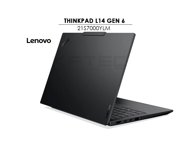 LAPTOP LENOVO THINKPAD L14 GEN 6 ULTRA 7-255U 16GB 1TB SSD 14 WUXGA WINDOWS 11 PRO (21S7000YLM) - Imagen 5