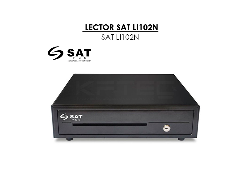GAVETA DE DINERO SAT 119X NEGRO