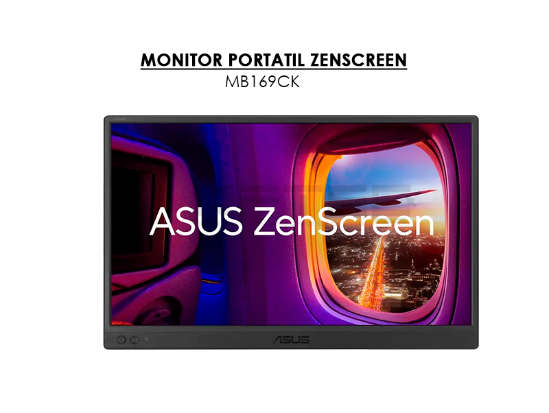 MONITOR PORTATIL ASUS ZENSCREEN 15.6 FHD (MB169CK) IPS - Imagen 2