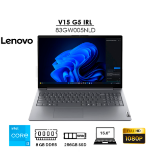 LAPTOP LENOVO V15 G5 IRL I3-1315U 8GB 256GB SSD 15.6 FHD FREEDOS (83GW005NLD)